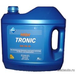 Кликните для увеличения изображения ARAL 20634 Моторное масло 5W-40 High Tronic 4л