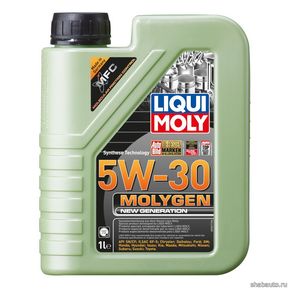 Liqui moly 9041 Моторное масло SAE 5W-30 MOLYGEN NEW GENERATION 1л