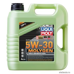 Liqui moly 9042 Моторное масло SAE 5W-30 MOLYGEN NEW GENERATION 4л