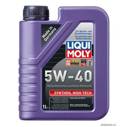 Кликните для увеличения изображения Liqui moly 1924 Моторное масло SAE 5W-40 SYNTHOIL HIGH TECH 1л