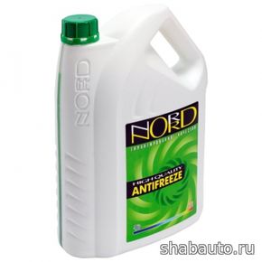nord NG20362 Антифриз NORD High Quality Antifreeze готовый -40C зеленый 5 кг
