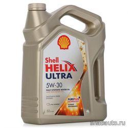 Shell 550046387 Моторное масло 5W-30 Helix Ultra 4л