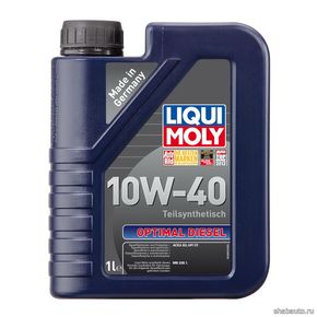 Liqui moly 3933 Моторное масло SAE 10W-40 OPTIMAL DIESEL 1л