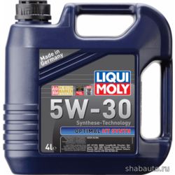 Liqui moly 39001 Моторное масло SAE 5W-30 OPTIMAL SYNTH 4л