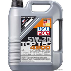 Liqui moly 7661 Моторное масло SAE 5W-30 TOP TEC 4200 5л