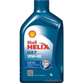 Shell 550046357 Моторное масло 10W-40 Helix H7 Diesel 1л