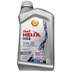 Shell 550046778 Моторное масло Shell Helix HX8 A5/B5 5W-30 1л