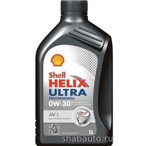 Shell 550041863 Моторное масло 0W-30 Helix Ultra AV-L (VX) 1л