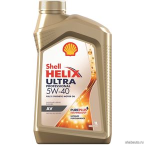 Shell 550046359 Масло моторное SHELL HELIX ULTRA AV 5W-40 1л