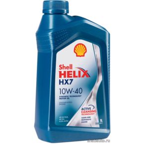 Shell 550051574 Моторное масло 10W-40 Helix HX7 1л