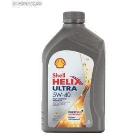 Моторное масло SheII HELIX ULTRA 5W-40 Синтетическое 1 л