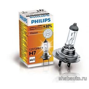 Philips 12972PRC1 Лампа накаливания Premium Vision H7 +30%