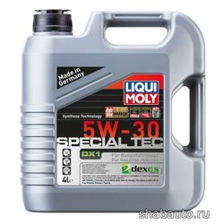 Liqui moly 20968 НС-синт. мот.масло Special Tec DX1 5W-30 (4л)
